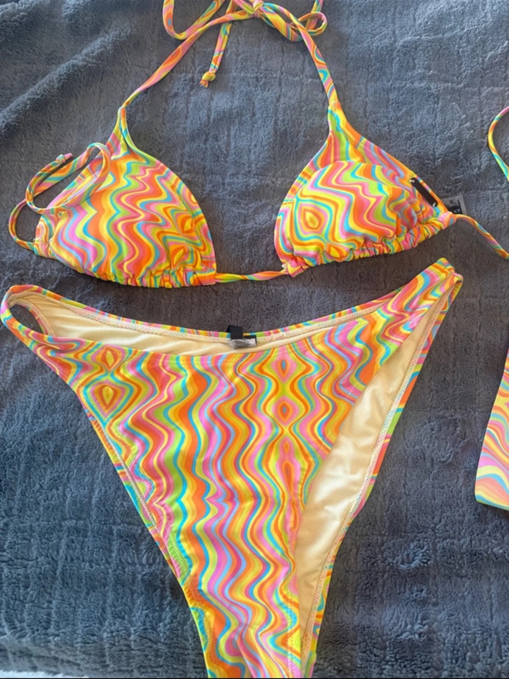 Kendall + Kylie 3pc bikini set
